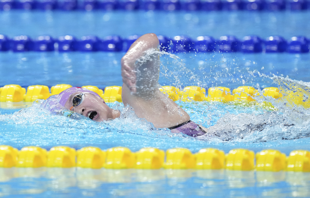 游泳自由泳女子决赛选手速度惊艳的简单介绍